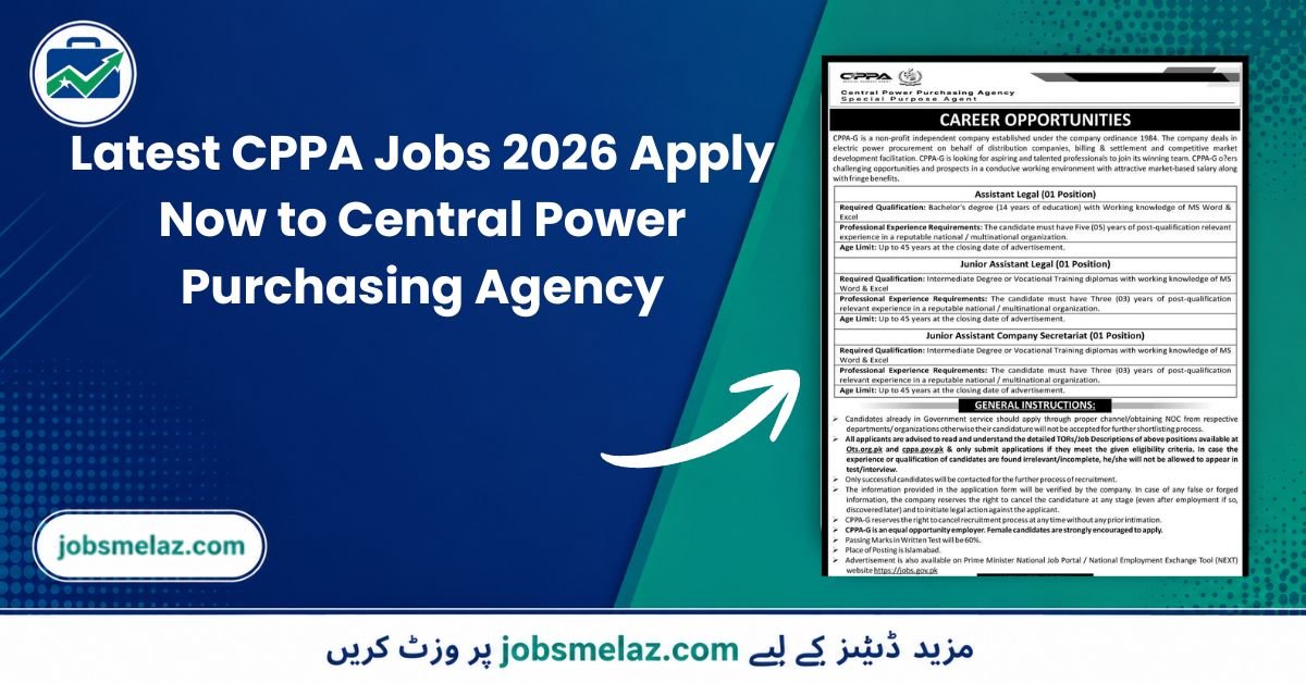 Latest CPPA Jobs 2026