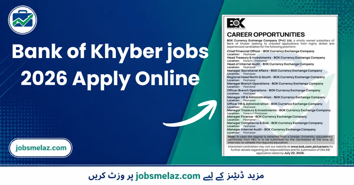 Bank of Khyber jobs